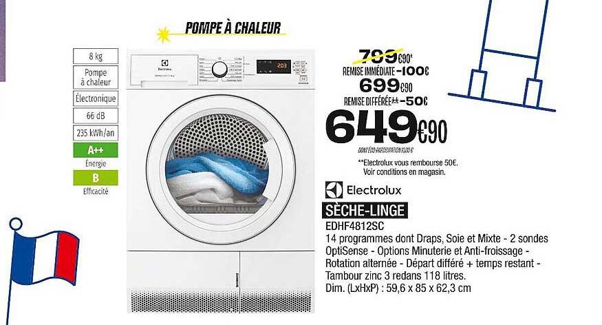 sèche-linge electrolux