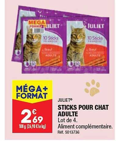 Sticks Pour Chat Adulte Juliet