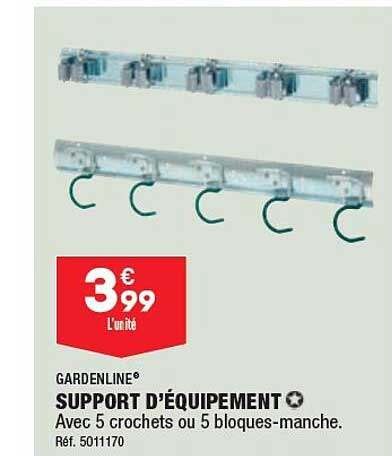 support d'équipement gardenline