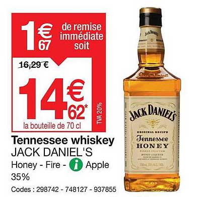 tennessee whiskey jack daniel's