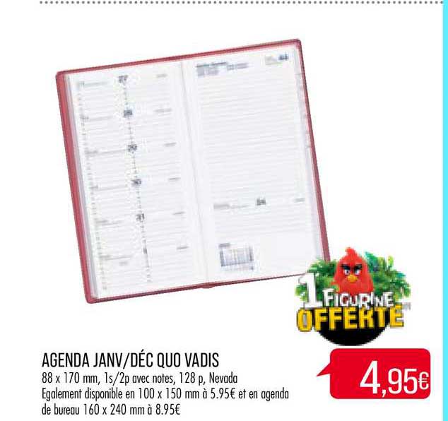 agenda janv déc quo vadis