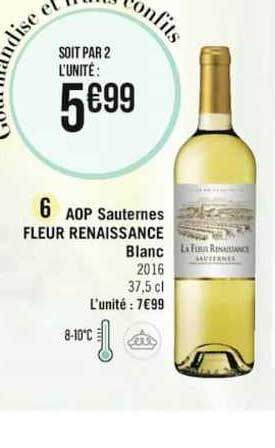 aop sauternes fleur renaissance blanc