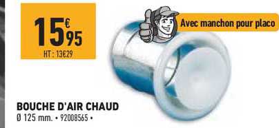 bouche d'air chaud