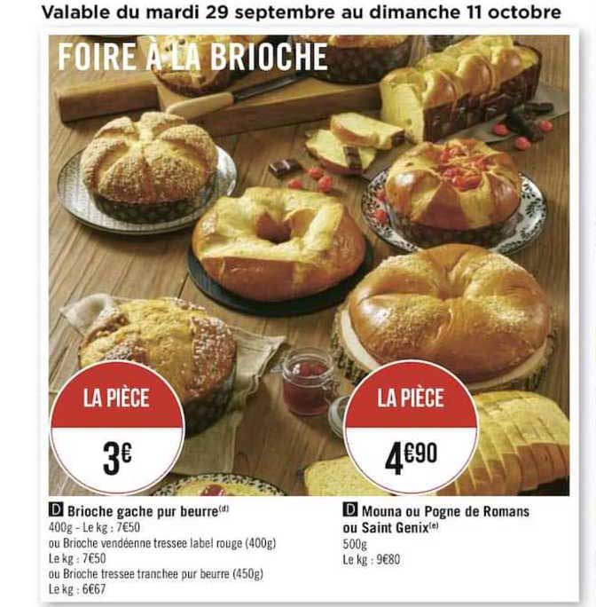 Brioche Gache Pur Beurre Mouna Ou Pogne De Romans Ou Saint Genix