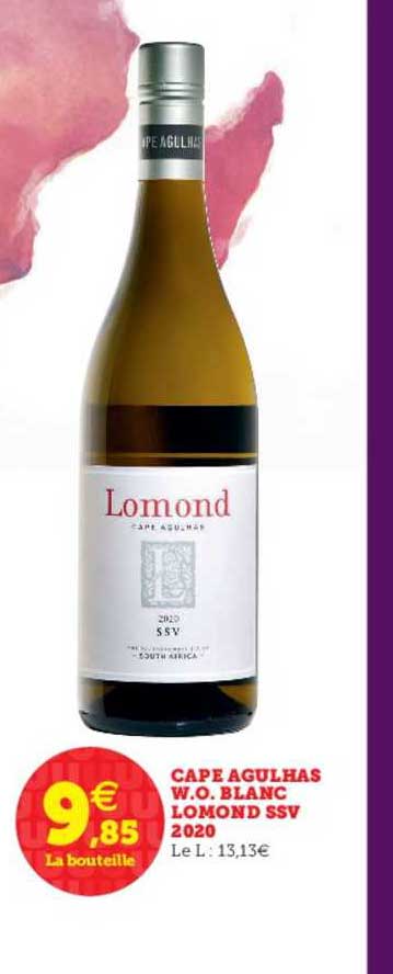 cape agulhas w.o. blanc lomond ssv 2020