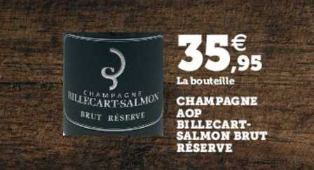 champagne aop billecart salmon brut réserve