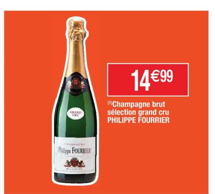 champagne brut sélection grand cru philippe fourrier