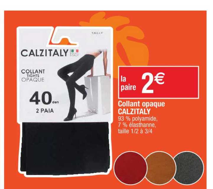 collant opaque calzitaly