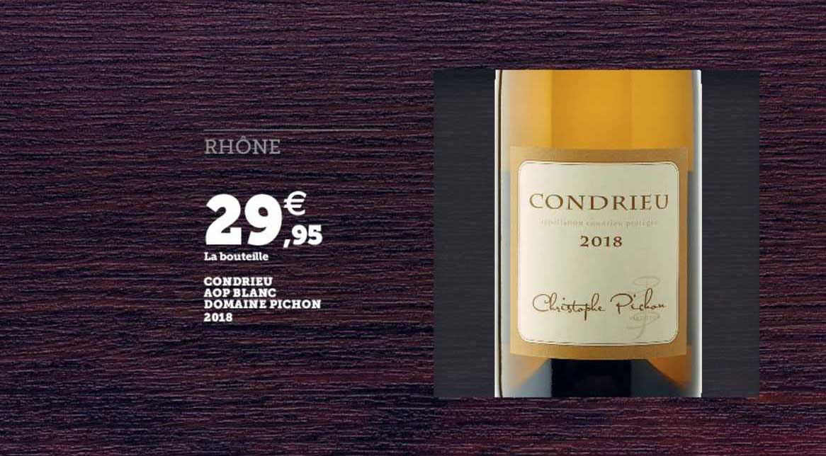 condrieu aop blanc domaine pichon 2018