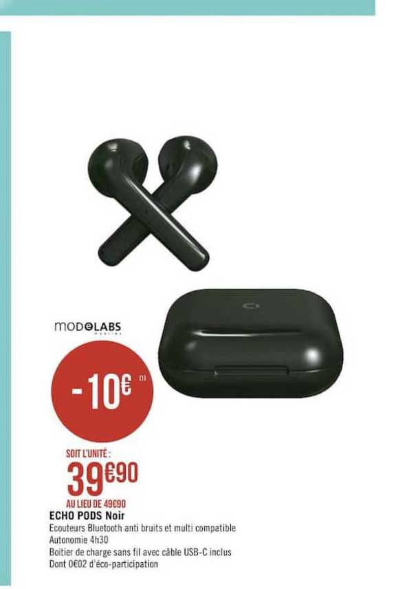 echo pods noir modolabs