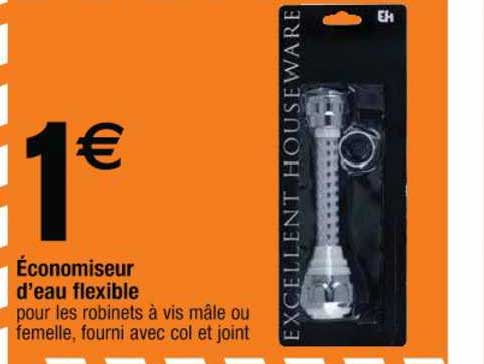 économiseur D'eau Flexible