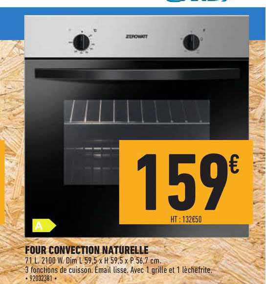 four convection naturelle