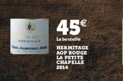 hermitage aop rouge la petite chapelle 2014