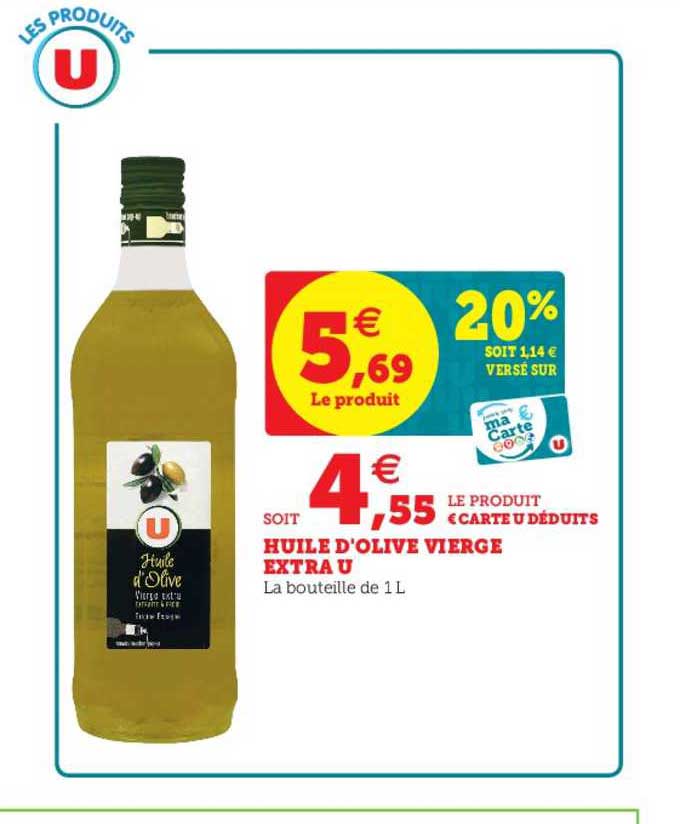 Huile D'olive Vierge Extra U