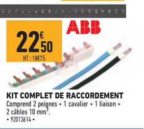 kit complet de raccordement abb