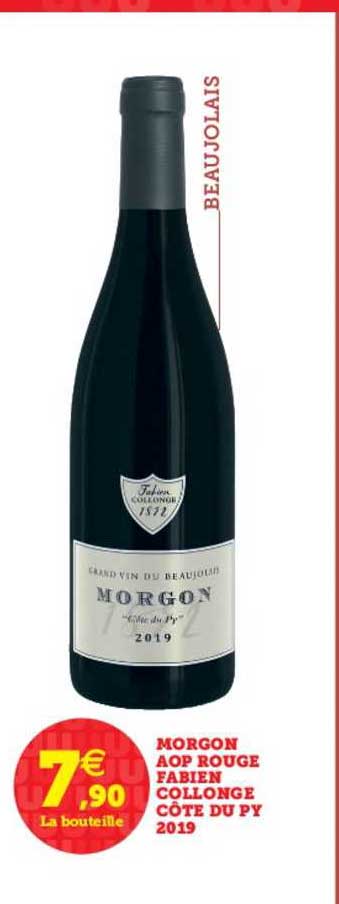 morgon aop rouge fabien collonge côte du py 2019