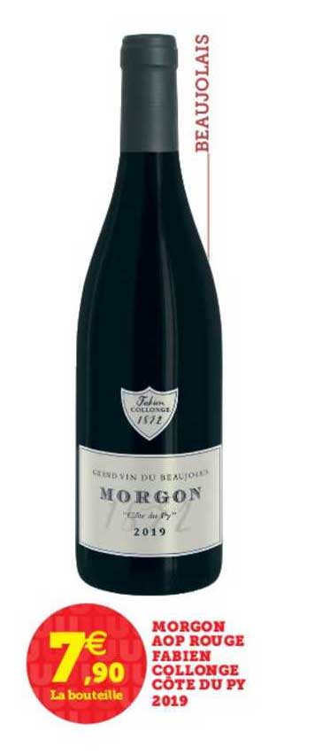 morgon aop rouge fabien collonge côte du py 2019