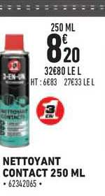 Nettoyant Contact 250 Ml
