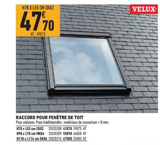 Raccord Pour Fenêtre De Toit