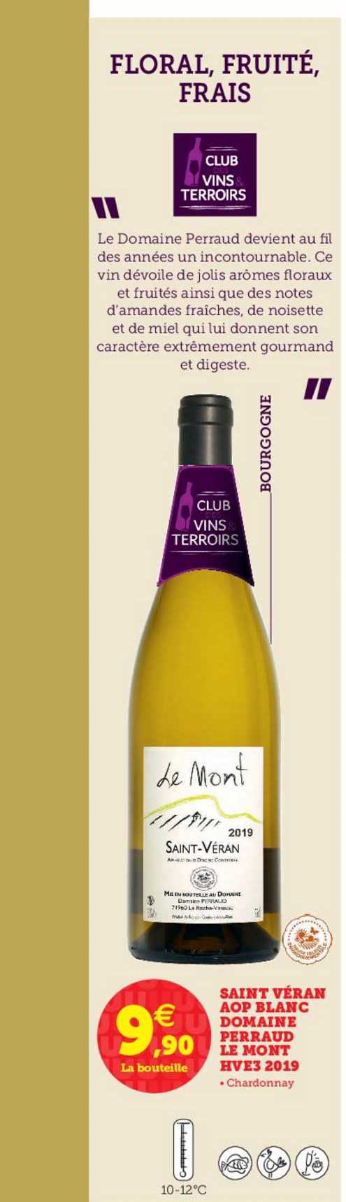 saint véran aop blanc domaine perraud le mont hve3 2019