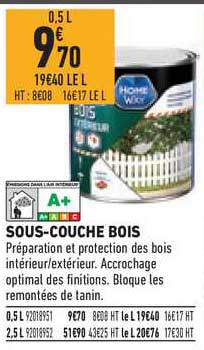 sous couche bois