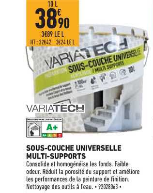 sous couche universelle multi supports variatech