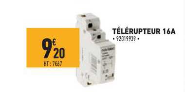 télérupteur 16a