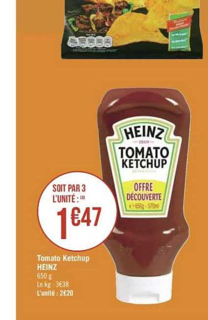 tomato ketchup heinz