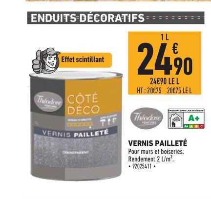 Vernis Pailleté Théodore