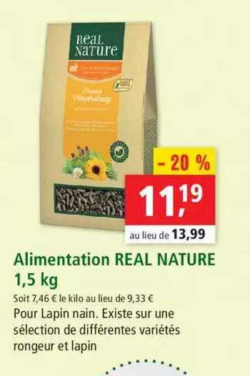 alimentation real nature 1,5 kg