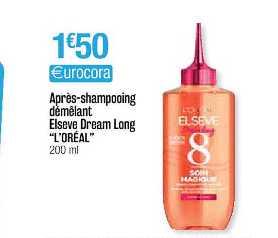 après-shampooing démêlant elseve dream long "l'oréal"
