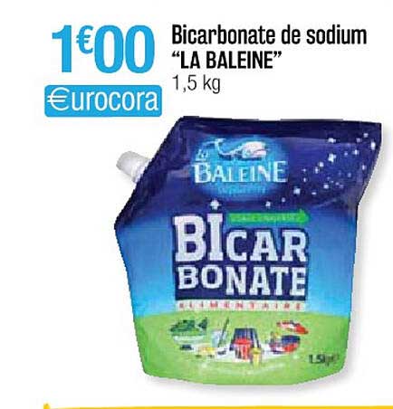 bicarbonate de sodium "la baleine"