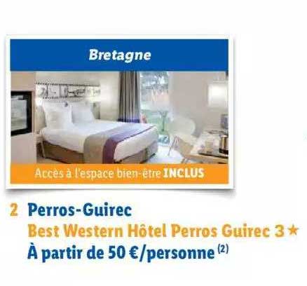 bretagne : perros-guirec best western hôtel perros guirec 3*