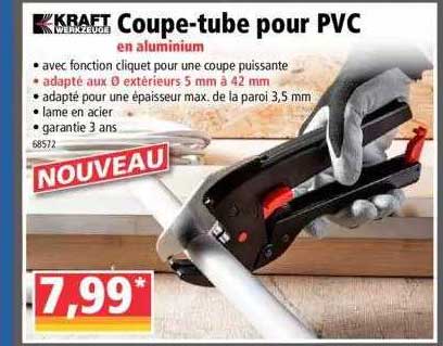 coupe-tube pour pvc kraft