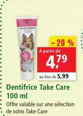dentifrice take care 100 ml
