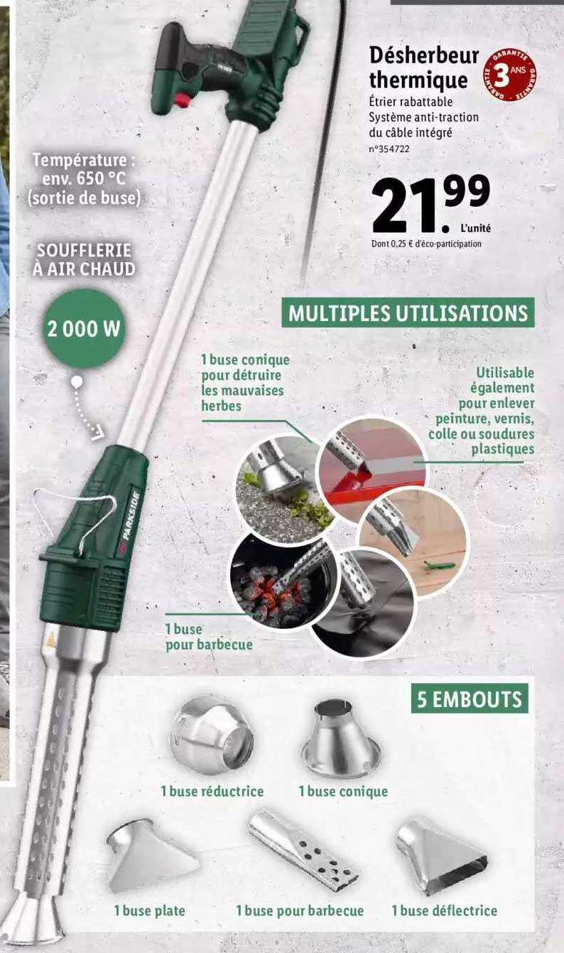 désherbeur thermique