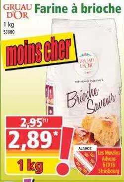 Farine à Brioche Gruau D'or