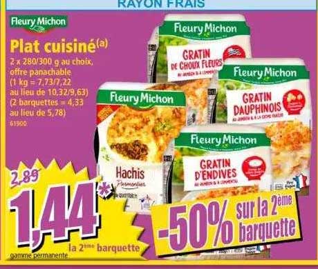 fleury michon plat cuisiné
