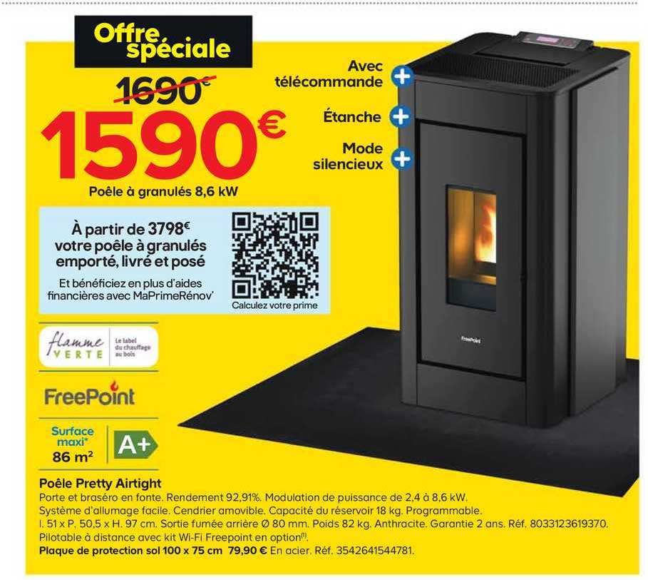 freepoint poêle pretty airtight