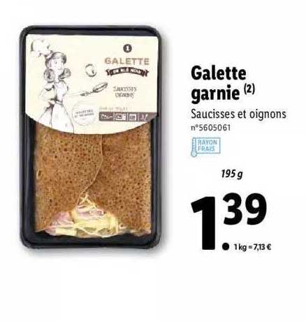 Galette Garnie