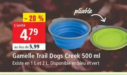 gamelle trail dogs creek 500 ml