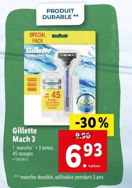 gillette mach 3