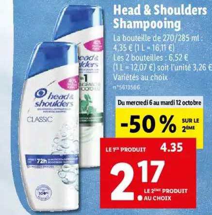 Head & Shoulders Shampooing