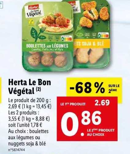 Herta Le Bon Végétal