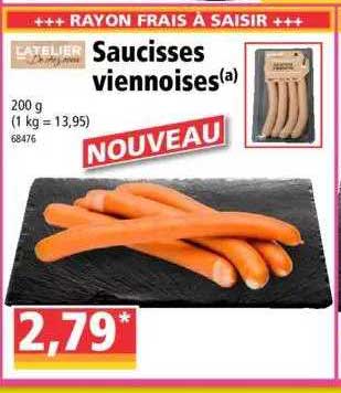 l'atelier saucisses viennoises