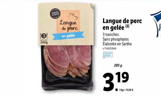 Langue De Porc En Gelée