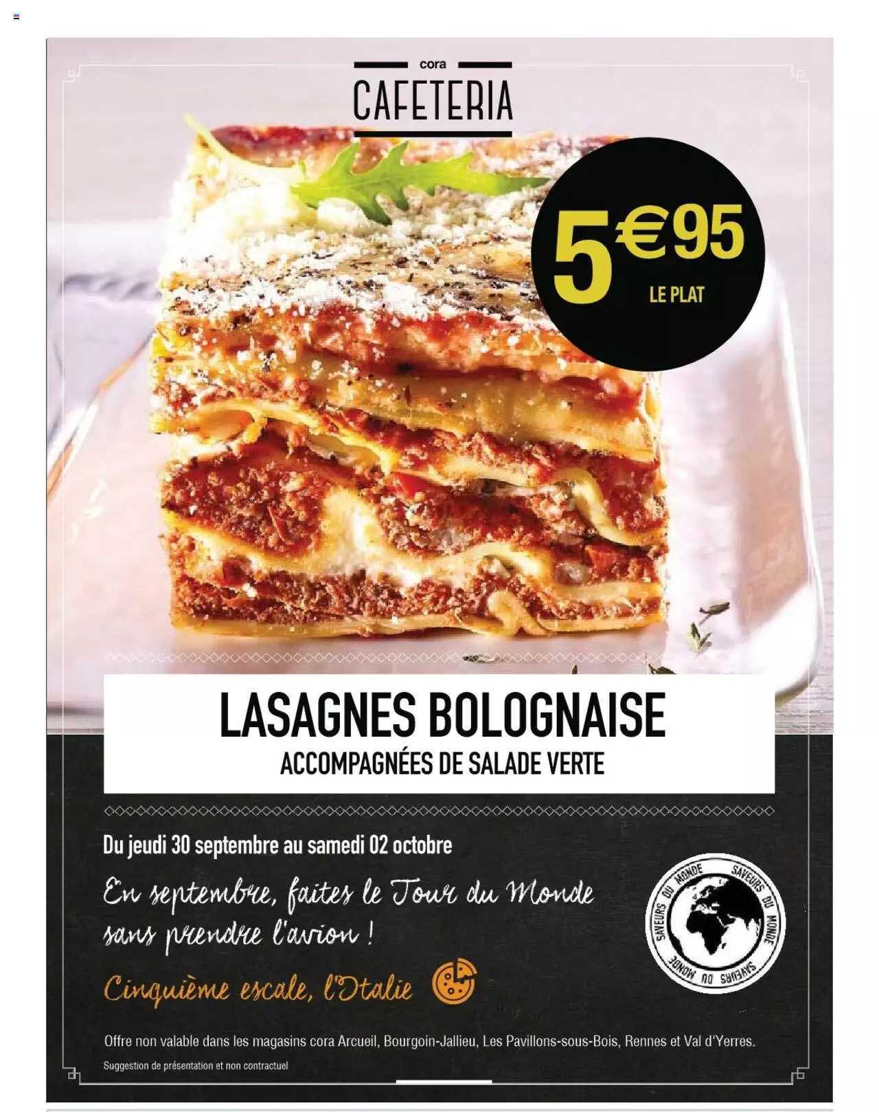 Lasagnes Bolognaise