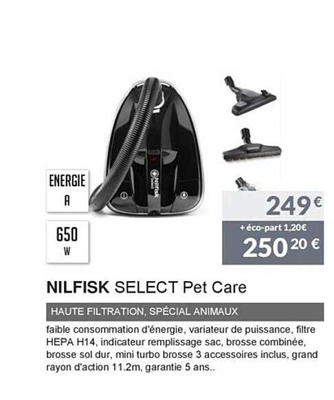 Nilfisk Select Pet Care