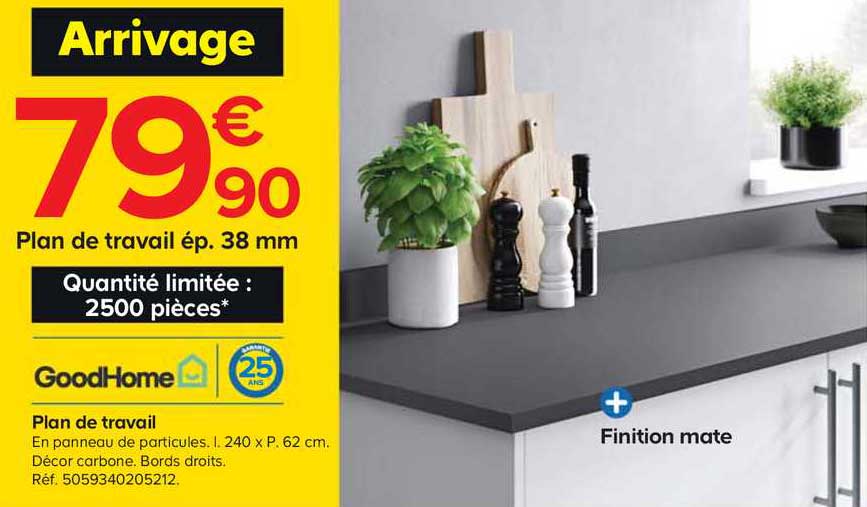 Plan De Travail Goodhome