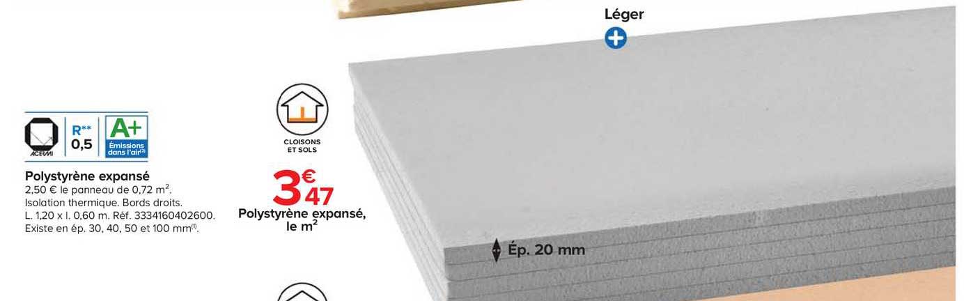 polystyrène expansé